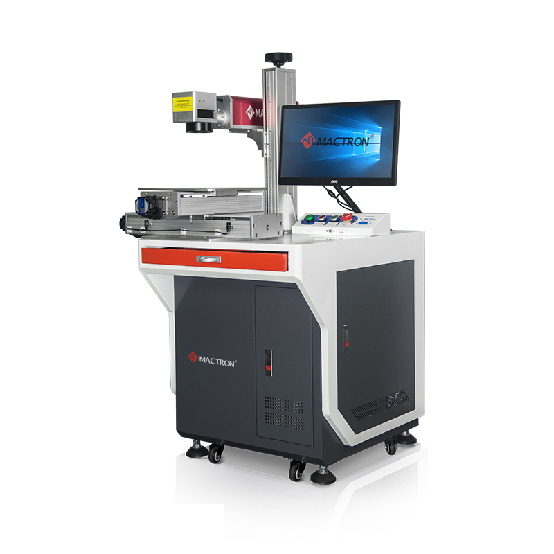 XY Axis Mobile Platform Fiber Laser Marking Machine